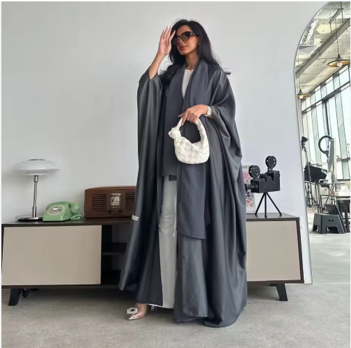 Women’s Eid Abaya / Kaftan, Cotton Blend